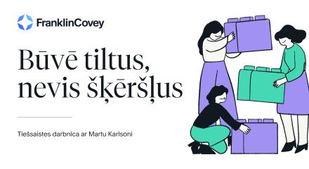 Būvē tiltus, nevis šķēršļus