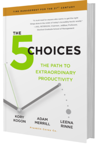 5 Choices 5 izvēles laika plānošana grāmata pirkt FranklinCovey Latvia