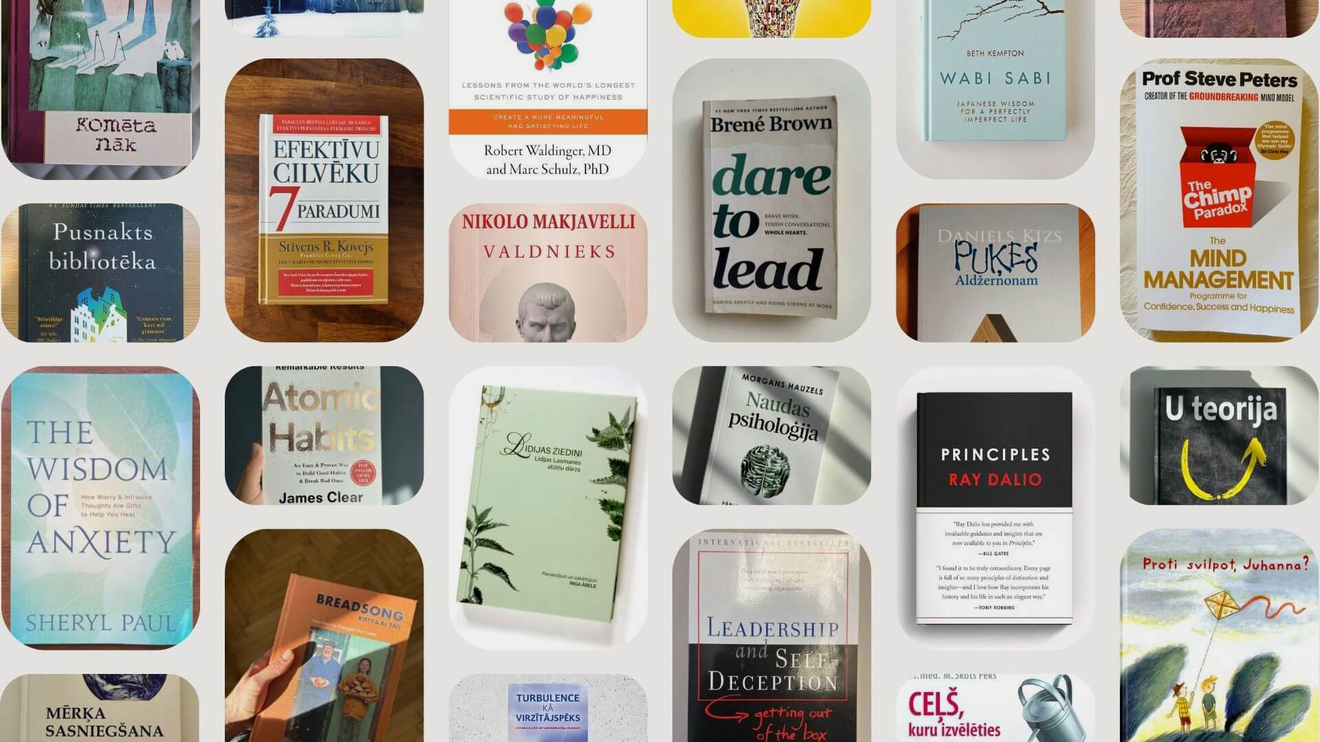 Grāmatu ieteikumi 2025. gada rudenim no FranklinCovey Latvia treneriem